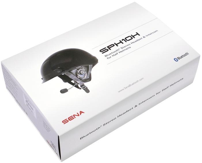 Sena half best sale helmet bluetooth headset